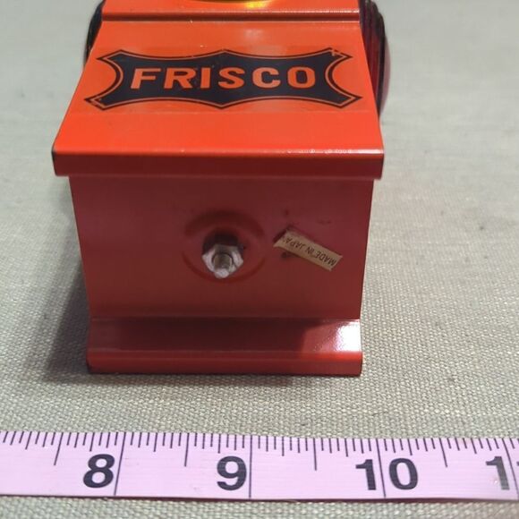 Antique Santa Fe Lamp 4 Way Railroad Train Switch Signal Lantern - Picture 6 of 9